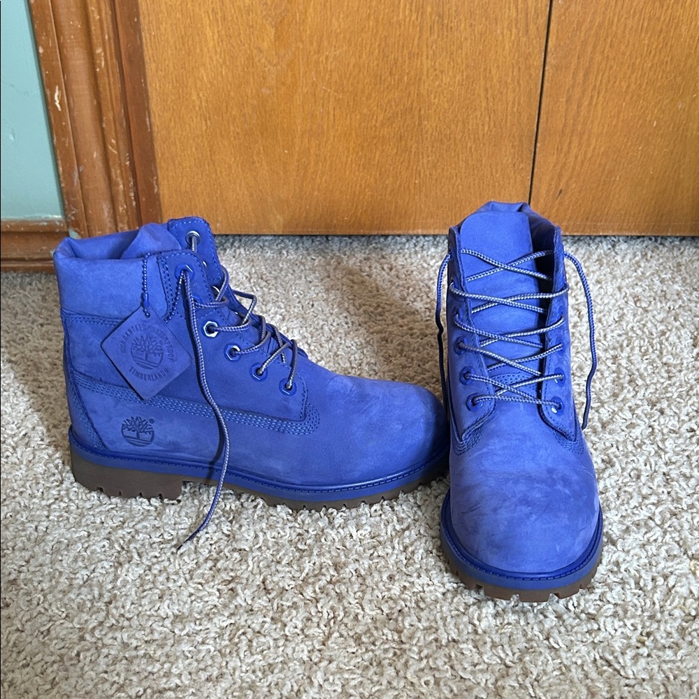 Timberland Limited Edition Violet Haze Lace-Up Boots